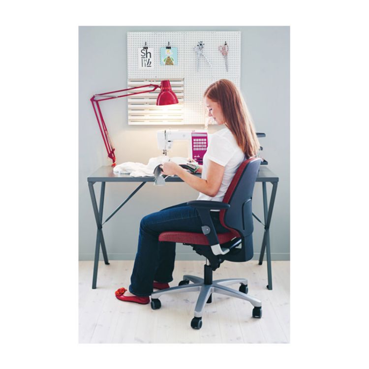 Slika Ergonomski pisarniški stol Activ 220 PVC, z oporo za noge